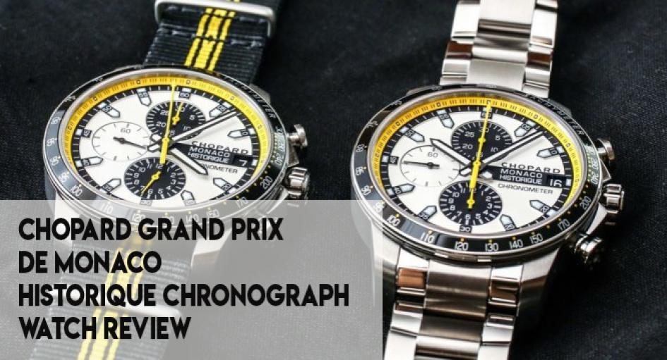 Vanding spansk Thanksgiving Chopard Grand Prix De Monaco Historique Chronograph Watch Review |  Strapfreak | Premium Watch Straps at Discounted Price