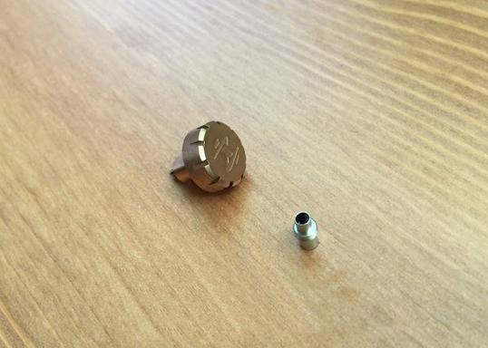12mm Screw Down Crown For Invicta Watches Gold Tone 