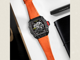 Custom velcro nylon canvas with elastic watch strap fit for Richard Mille  RM 035 030 055 011 067 (Multi-colors)